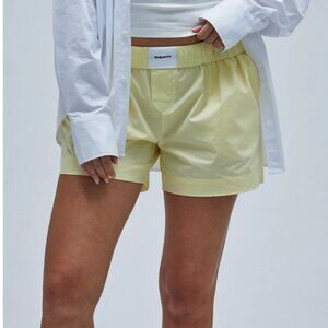 Thirty Years Cotton Boxer Shorts in Butter NWOT (M)